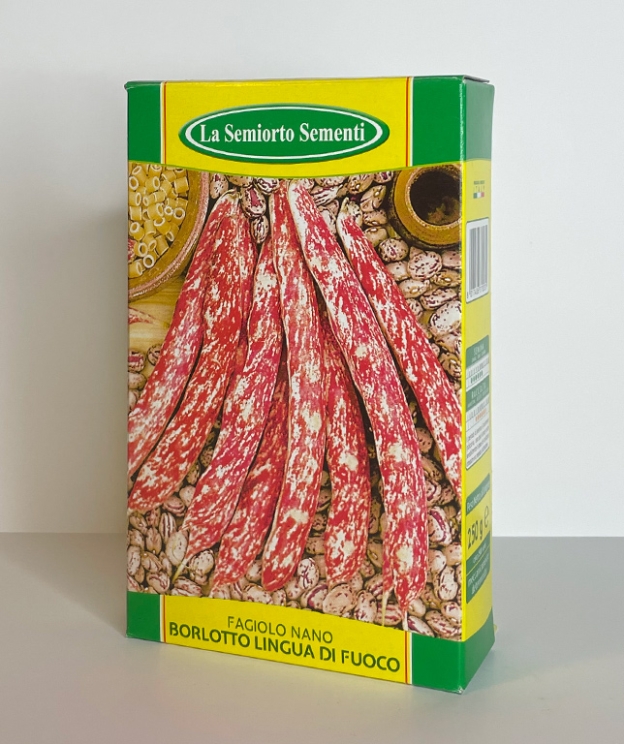 Fagiolo Nano • Borlotto Lingua di Fuoco • 1 Kg