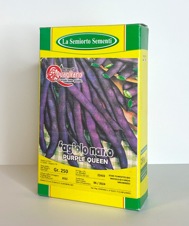 Fagiolo Nano • Purple Queen • 1 Kg.