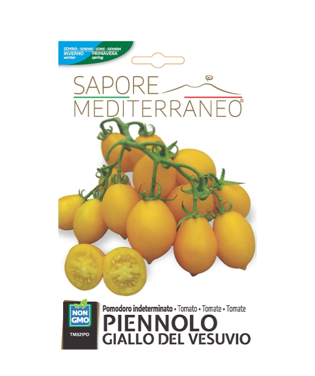 Pomodoro indeterminato PIENNOLO GIALLO DEL VESUVIO